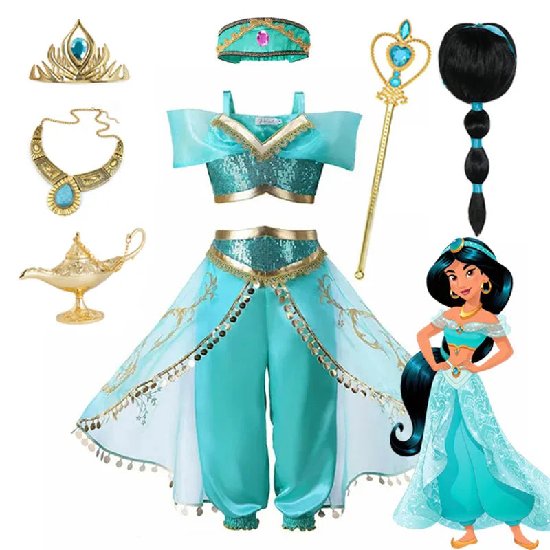 Fantasia Princesa Jasmine (Aladim - Disney)